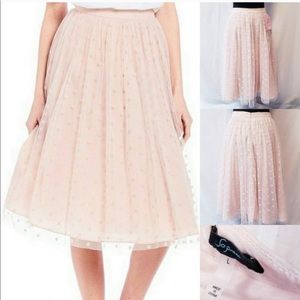 Soprano midi skirt